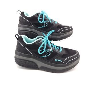 GDefy Gravity Defyer Shoes Womens Size 9 Black Versoshock Trampoline